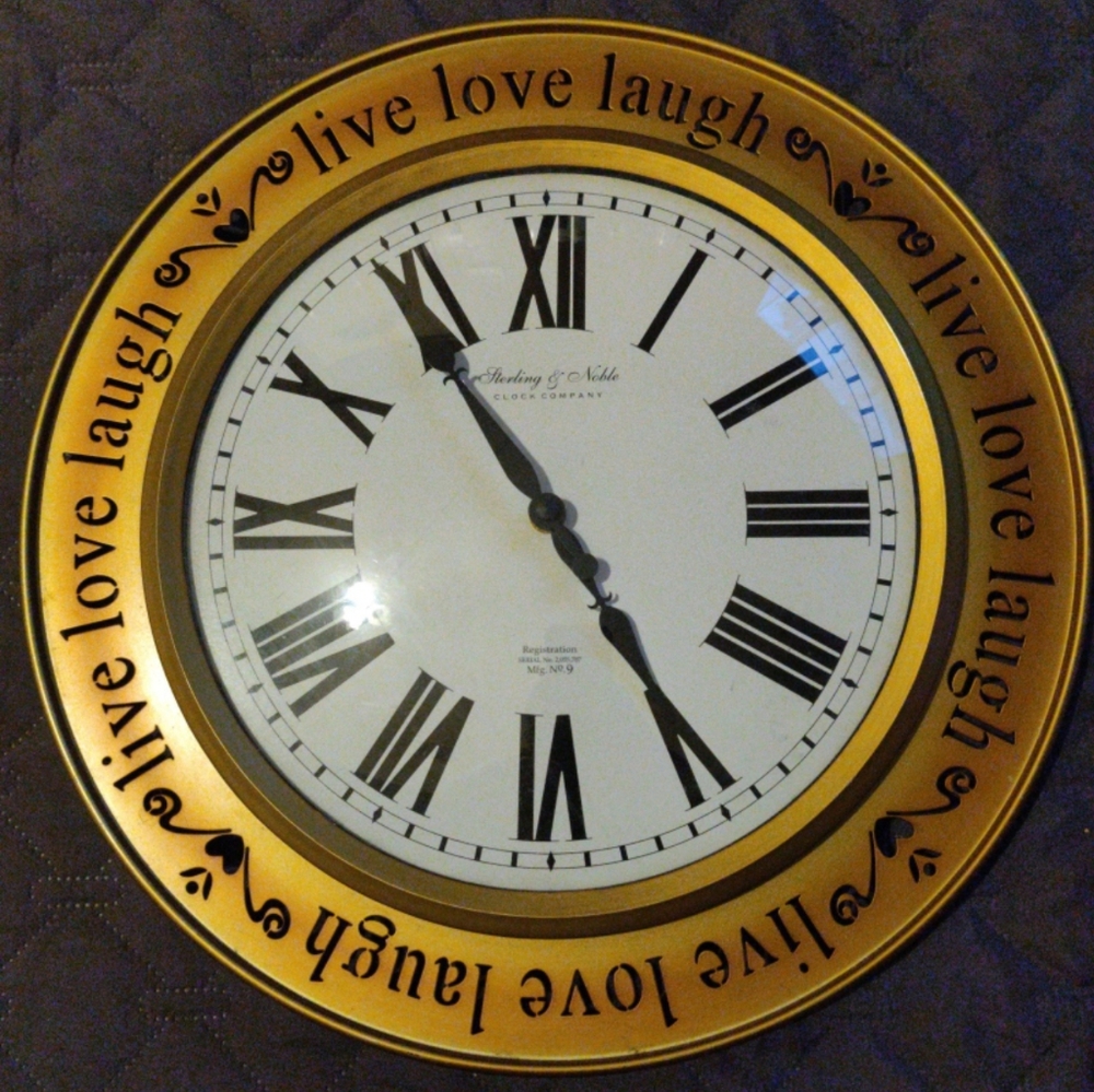 Sterling & Noble Clock